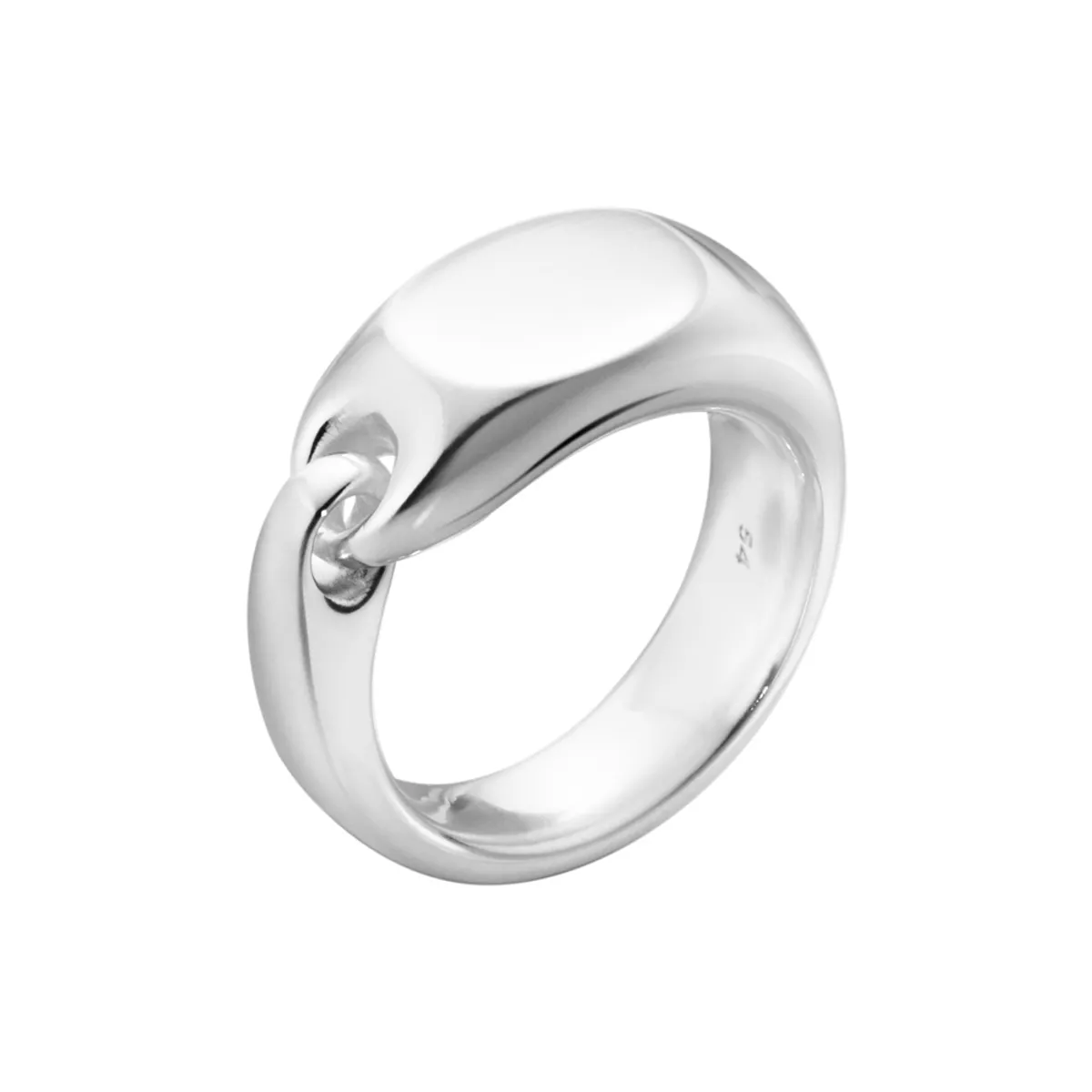 Georg Jensen Reflect signet ring- 20001297 200012970057 Sølv 57