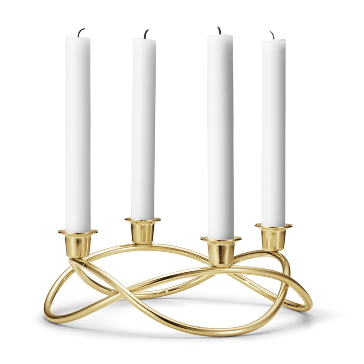 Georg Jensen Season Adventsstage, 18 kt. forgyldt