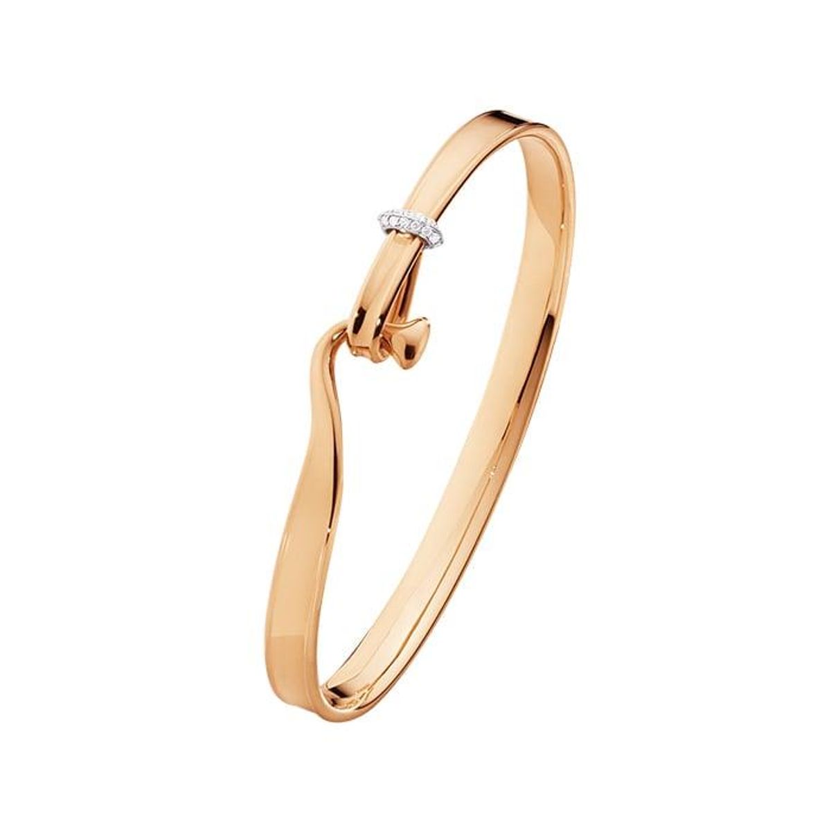 Georg Jensen - Torun armring 18 kt. rosegold