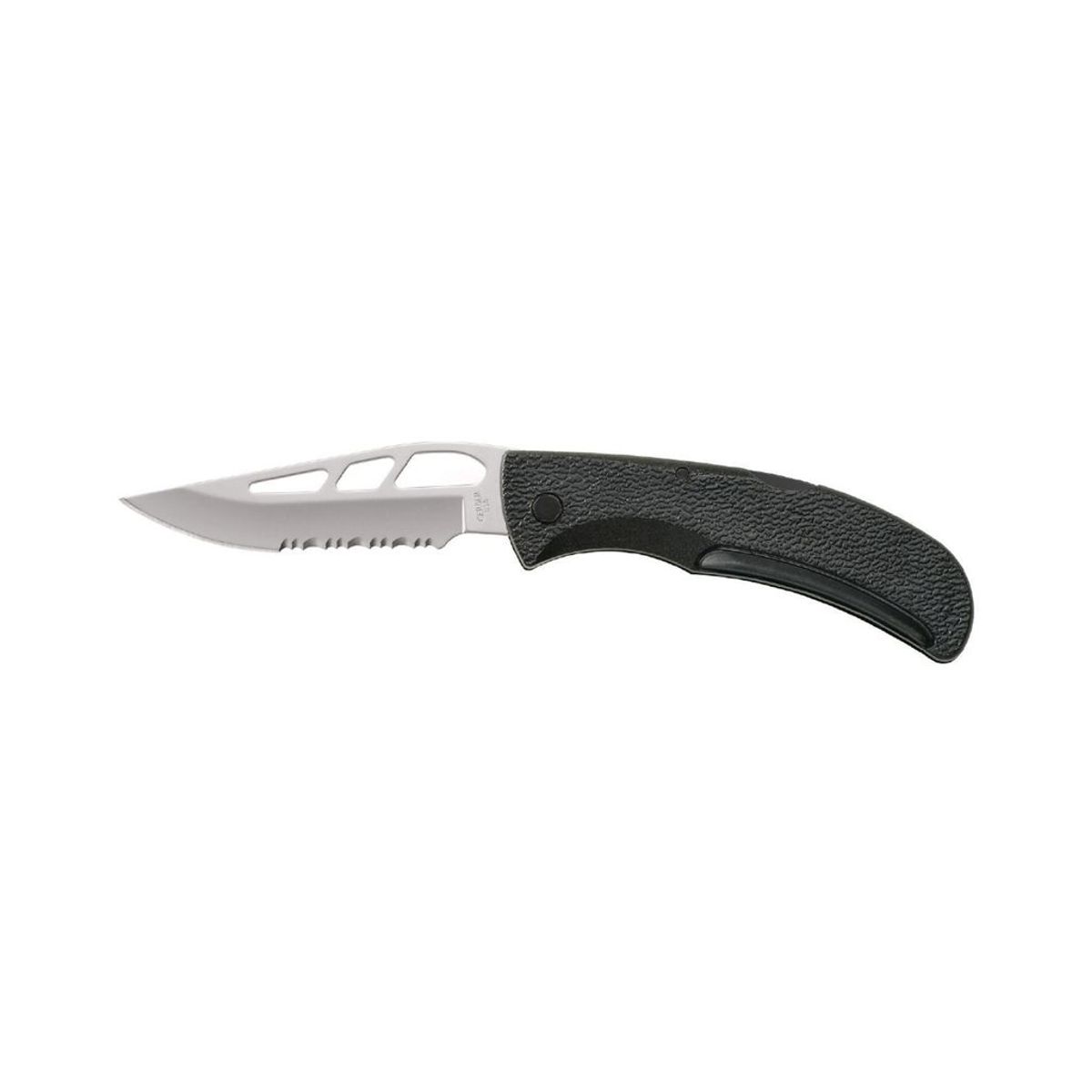 Gerber E-Z Out Skeleton Serrated Foldekniv