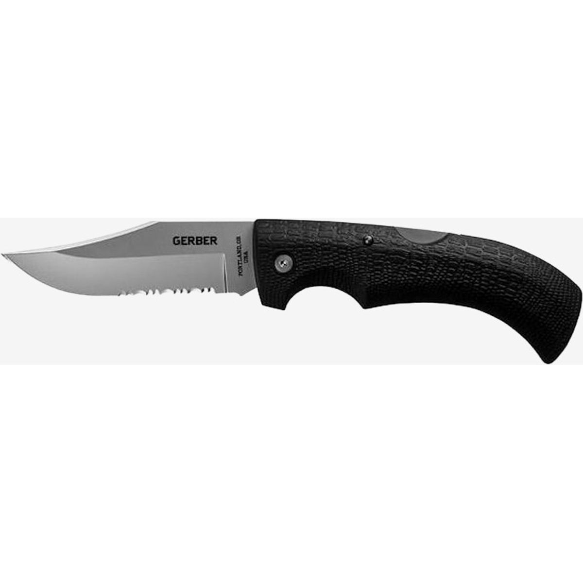 Gerber - Gator Clip Point Serrated Folder