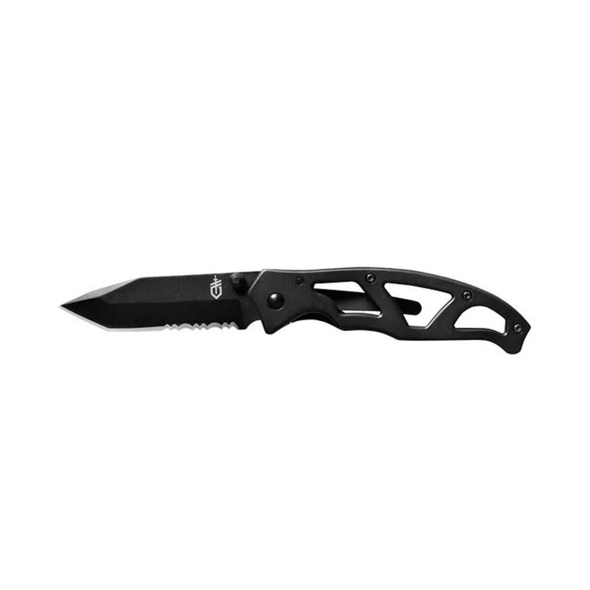 Gerber Paraframe I Tanto Blk Serrated Foldekniv