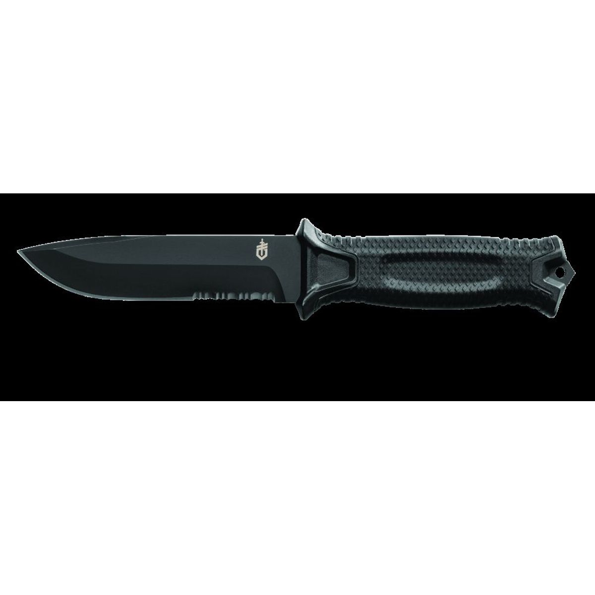 Gerber Strongarm Fixed Serrated Kniv Sort