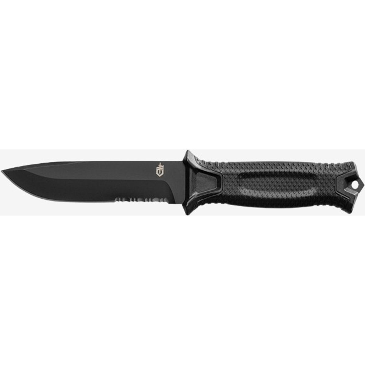 Gerber - Strongarm Fixed Serrated sort (Sort)