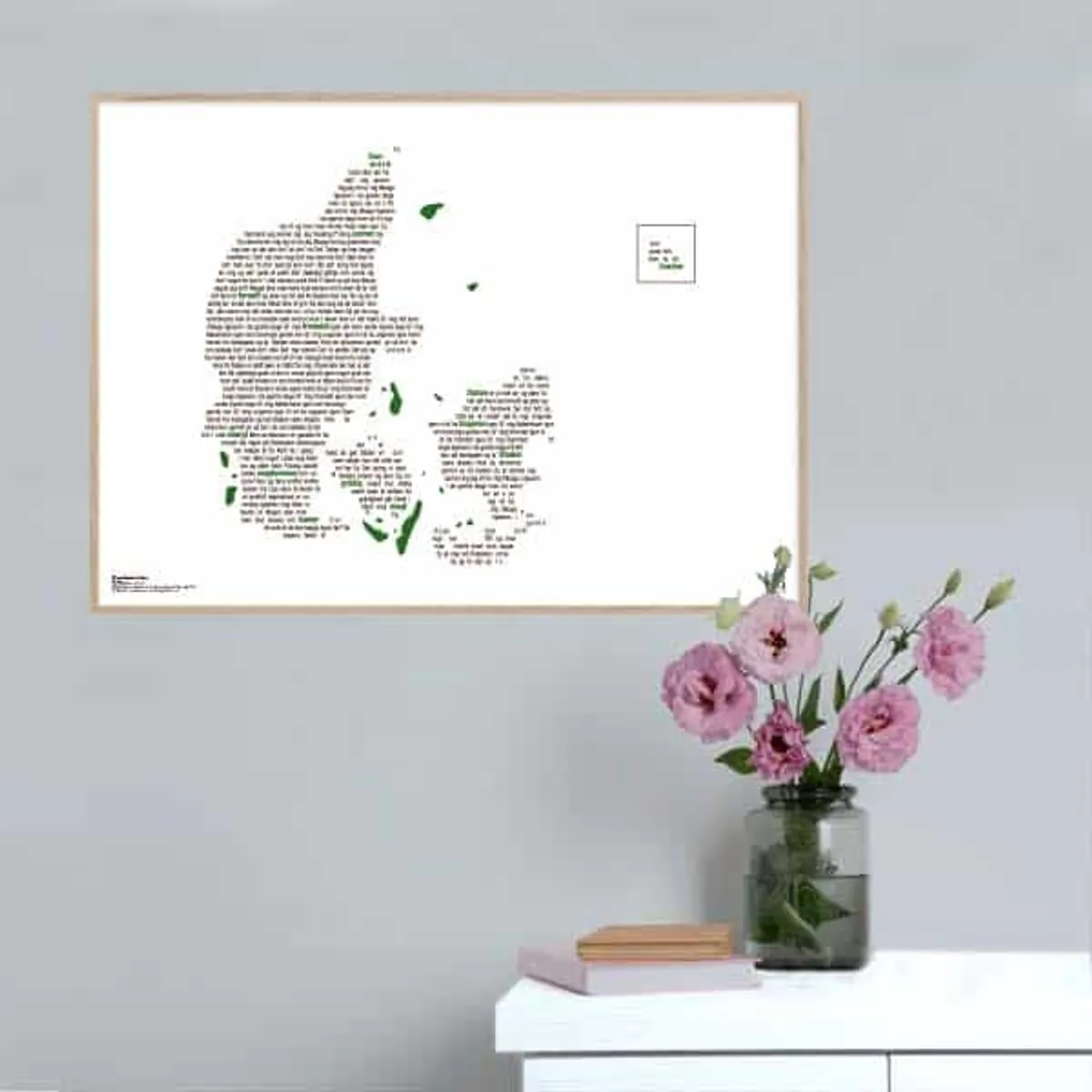 Gi' mig Danmark tilbage - Natasja plakat - 15 x 21 cm / XS / lodret