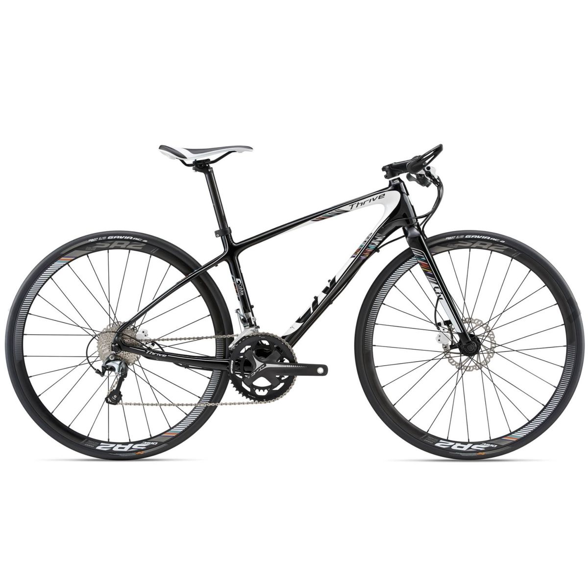 Giant Liv Thrive CoMax 2 Disc - Sort/Hvid