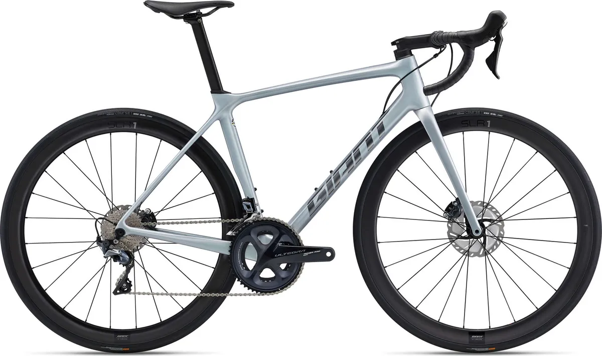 Giant TCR Advanced Pro 1 Disc 2022 - Sølv/Grå