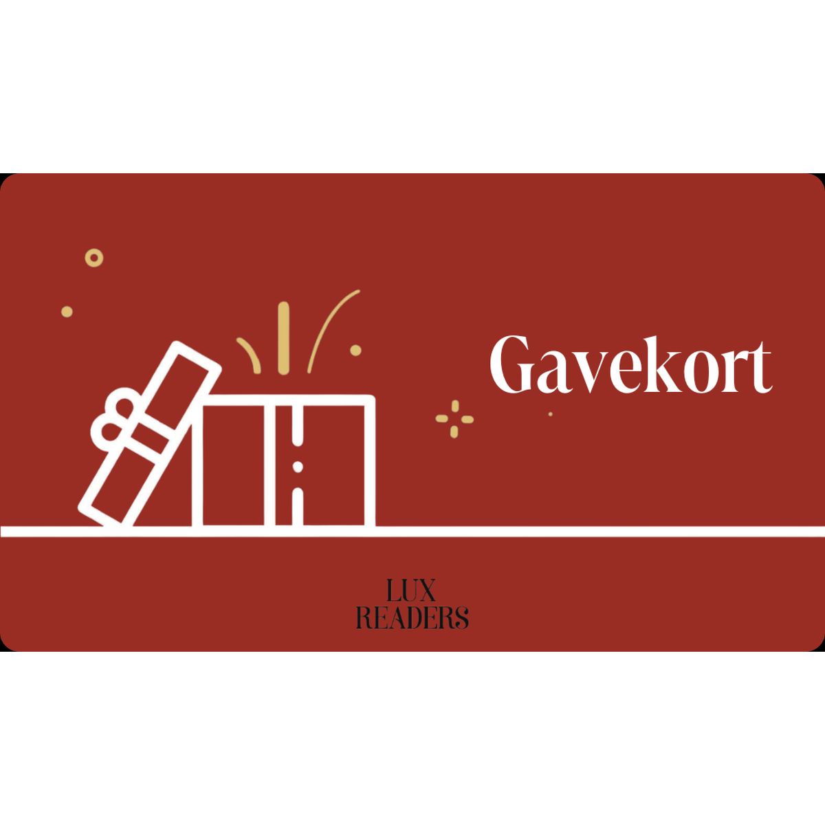 Gift card 1 par -Luxreaders Gavekort - Luxreaders