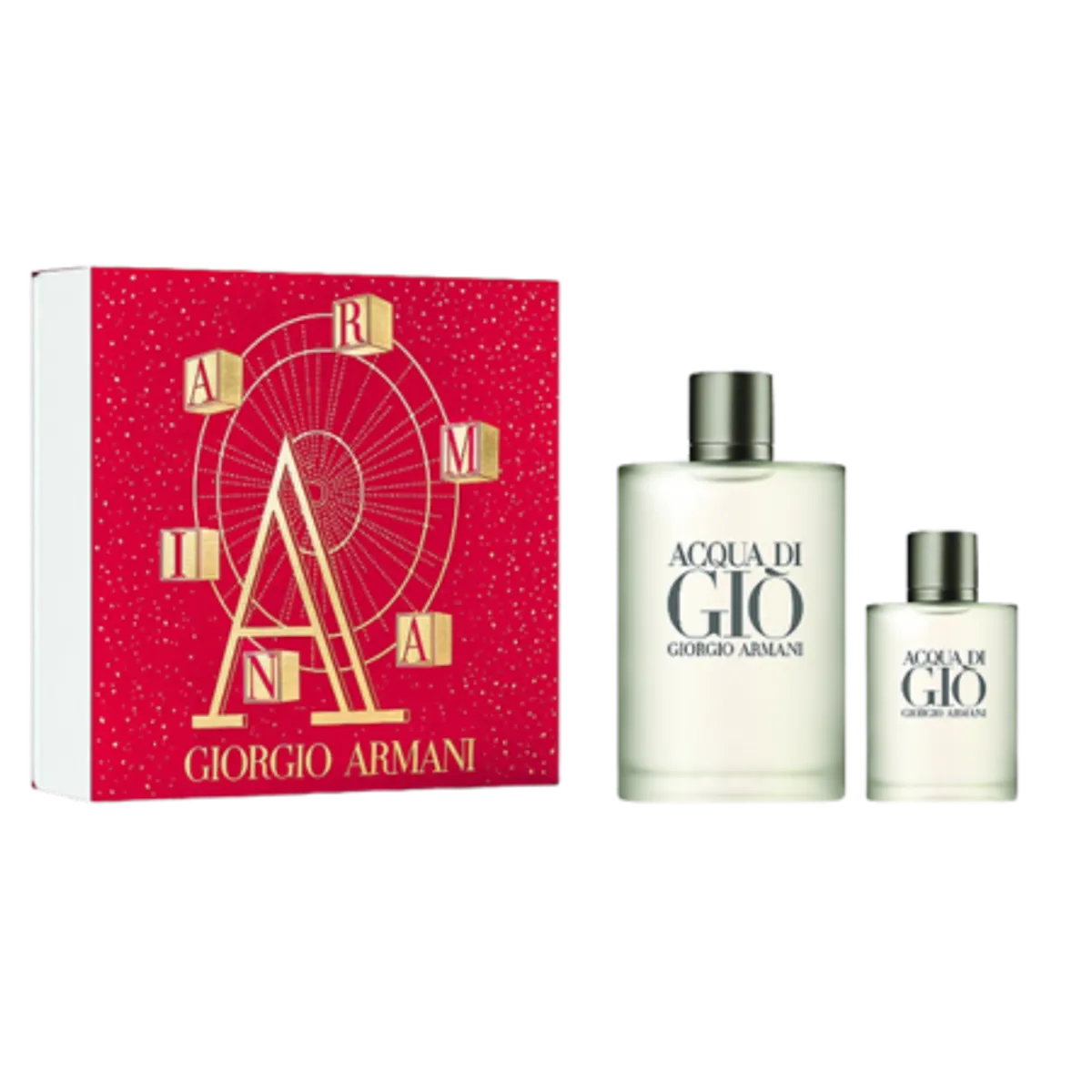 Giorgio Armani Acqua Di Gio Homme Gavesæt - Parfume EDT 50ml & Parfume EDP 15ml