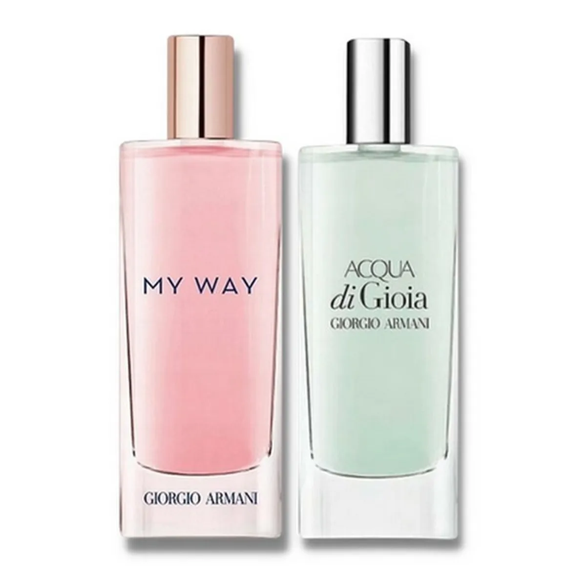 Giorgio Armani - My Way & Acqua di Gioia Sæt - 2 x 15 ml - Edp