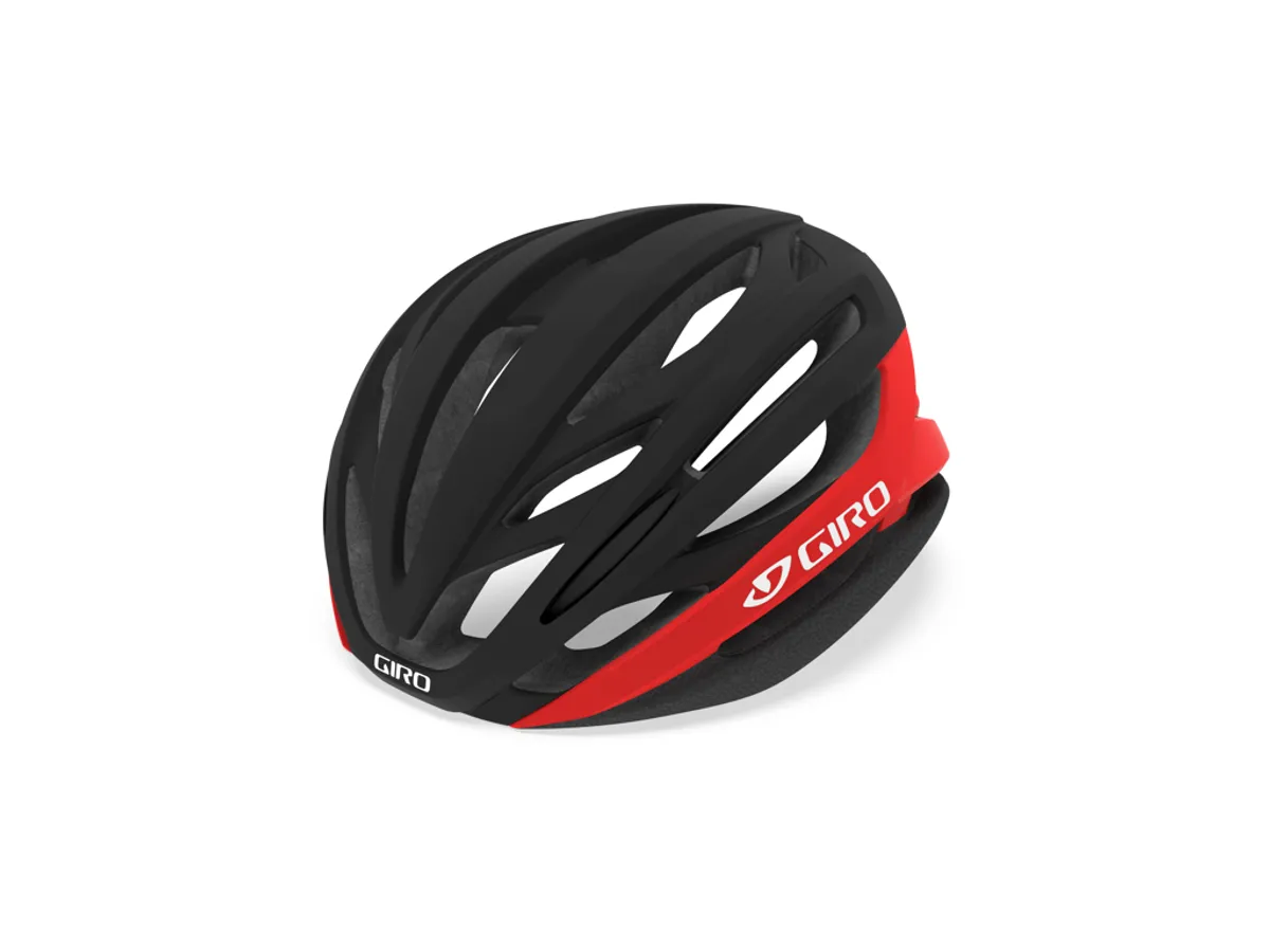 Giro Syntax Mips - Cykelhjelm - Str. 59-63 cm - Mat Sort/Lys Rød