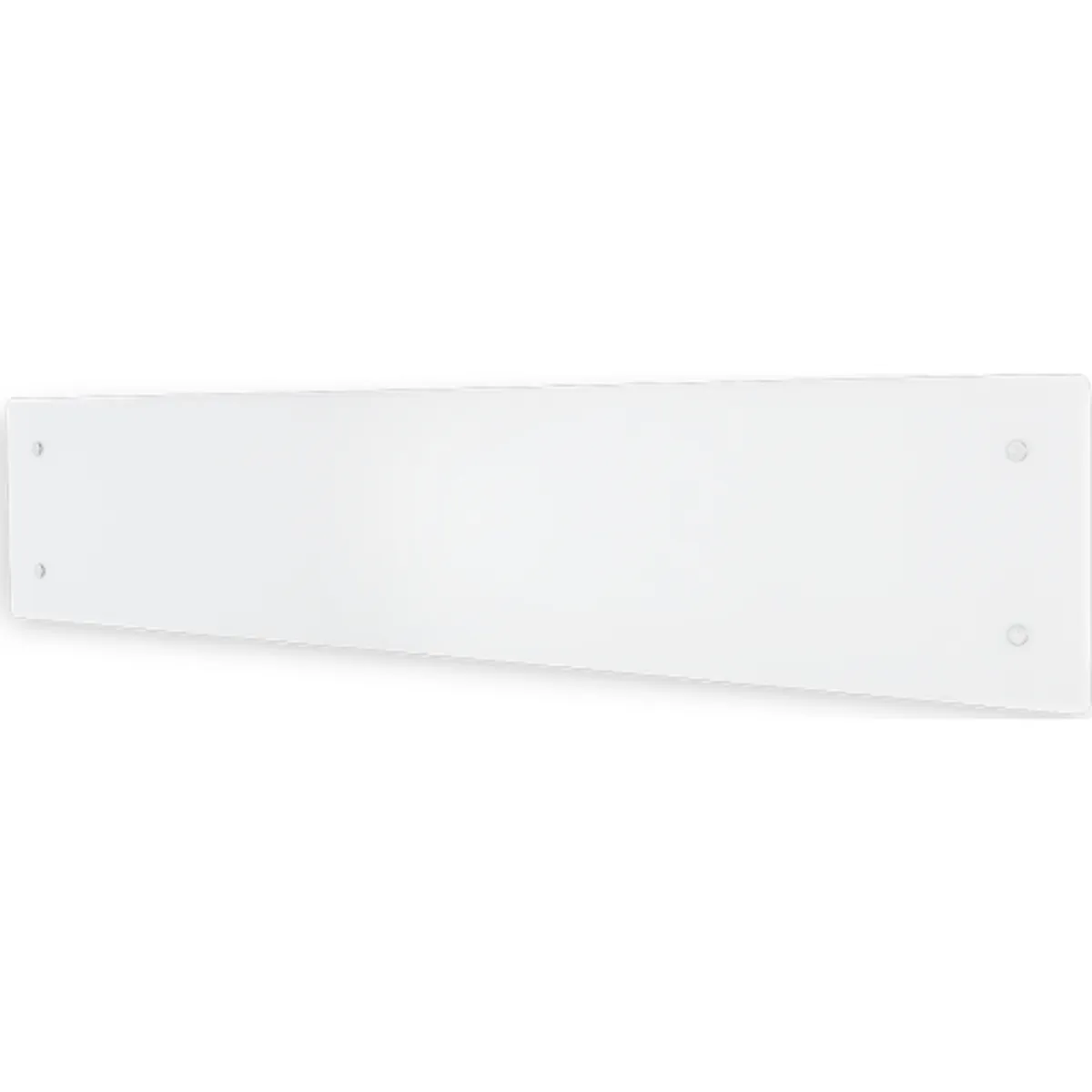 Glamox H60 L el-radiator, 600W/230V, hvid, 9 m²