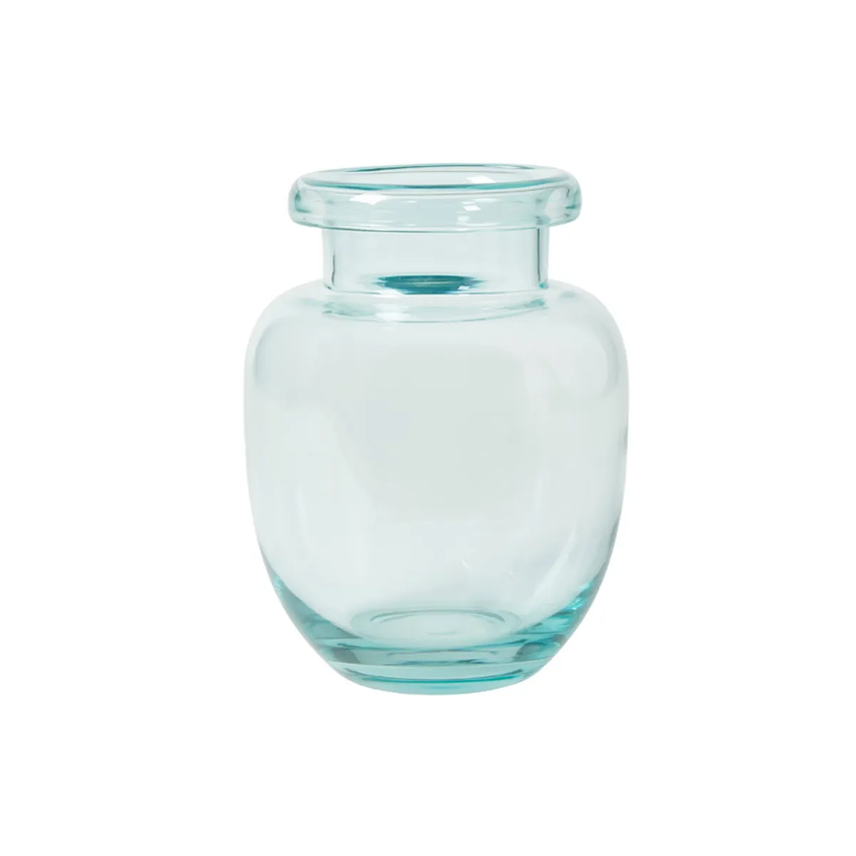 GLAS VASE AQUA