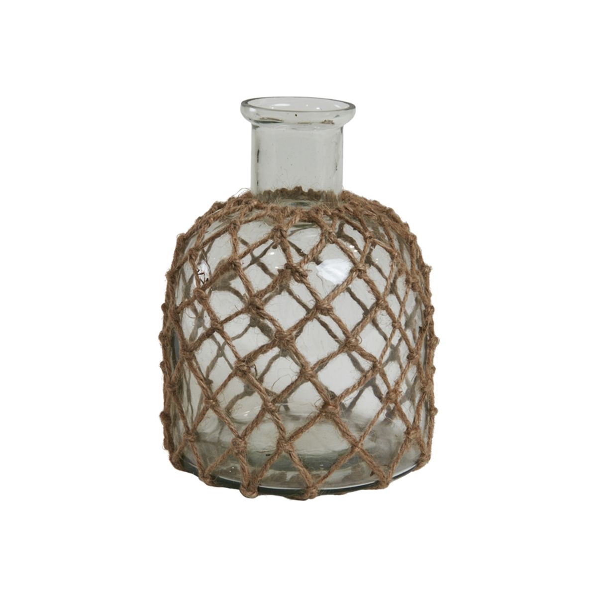 GLASFLASKE M/JUTE 217104