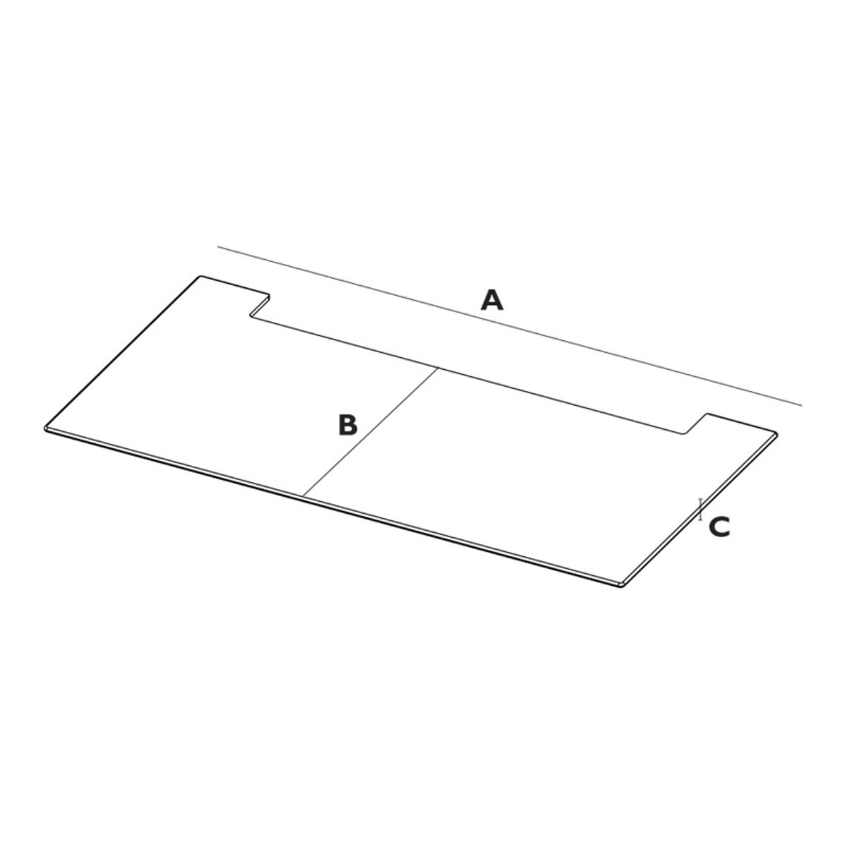 Glasgulvplade HWAM Classic 4