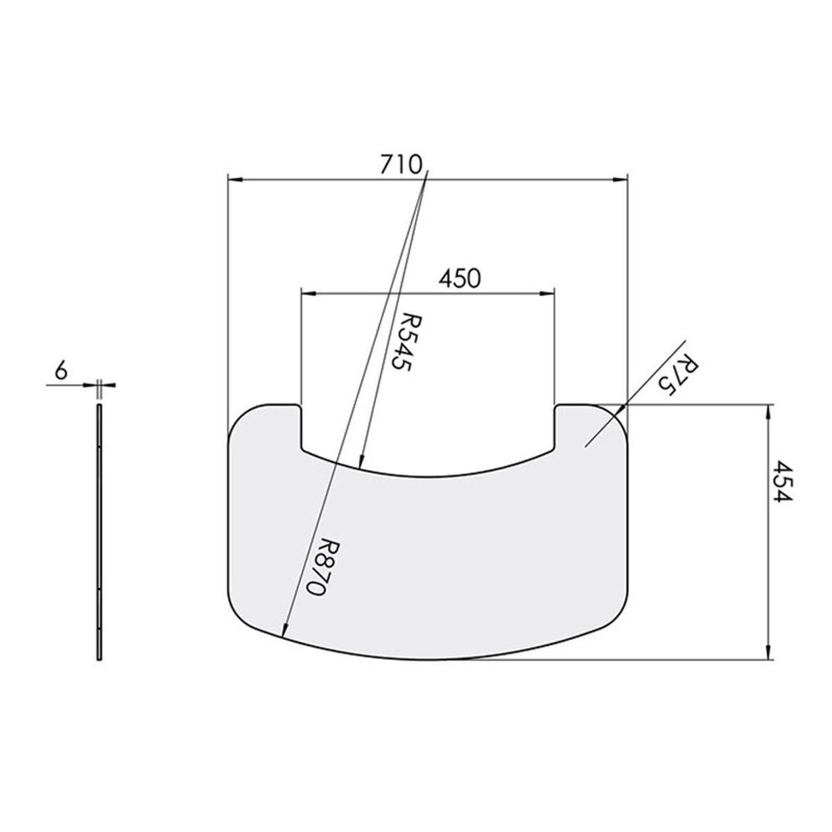 Glasgulvplade TermaTech TT80