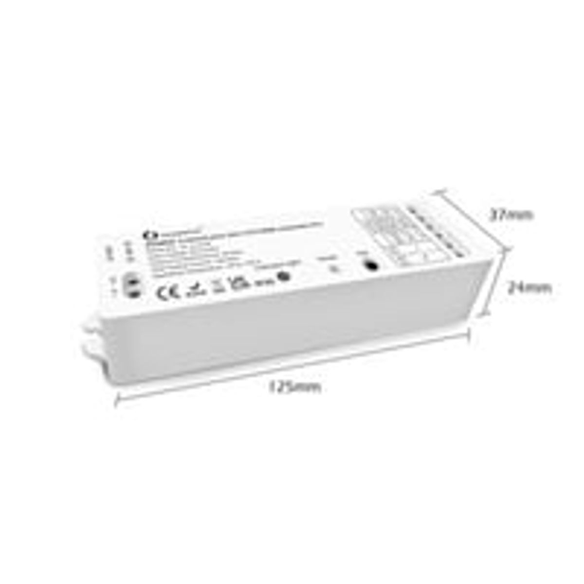 Gledopto Pro 2i1 Zigbee controller - Hue kompatibel, dmper/CCT, 12V (120W), 24V (240W)