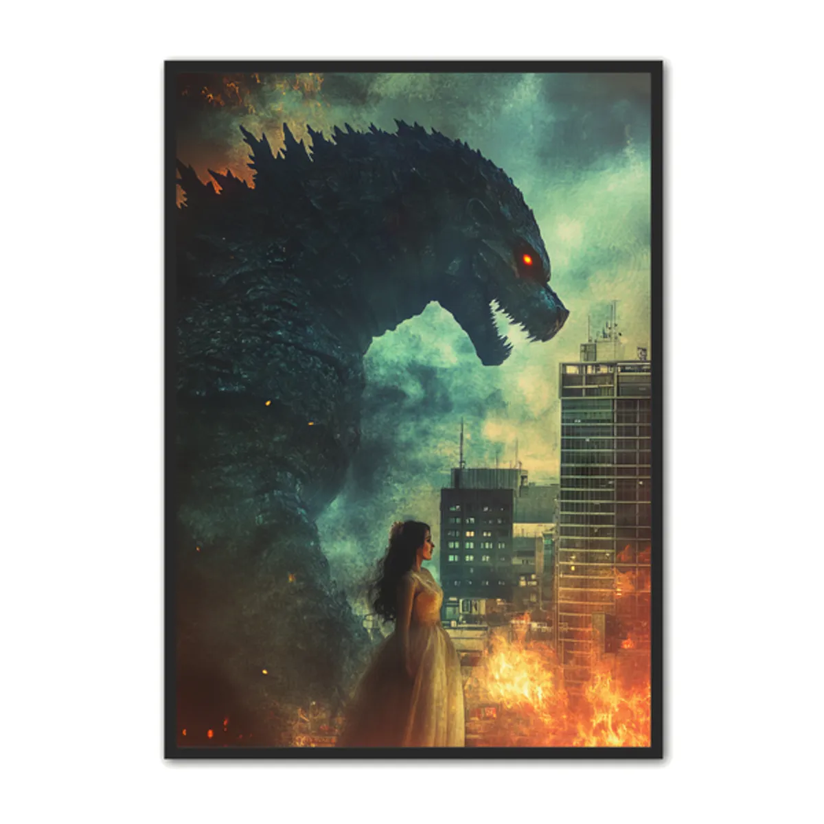 Godzilla Plakat 2 - Fantasi Plakat