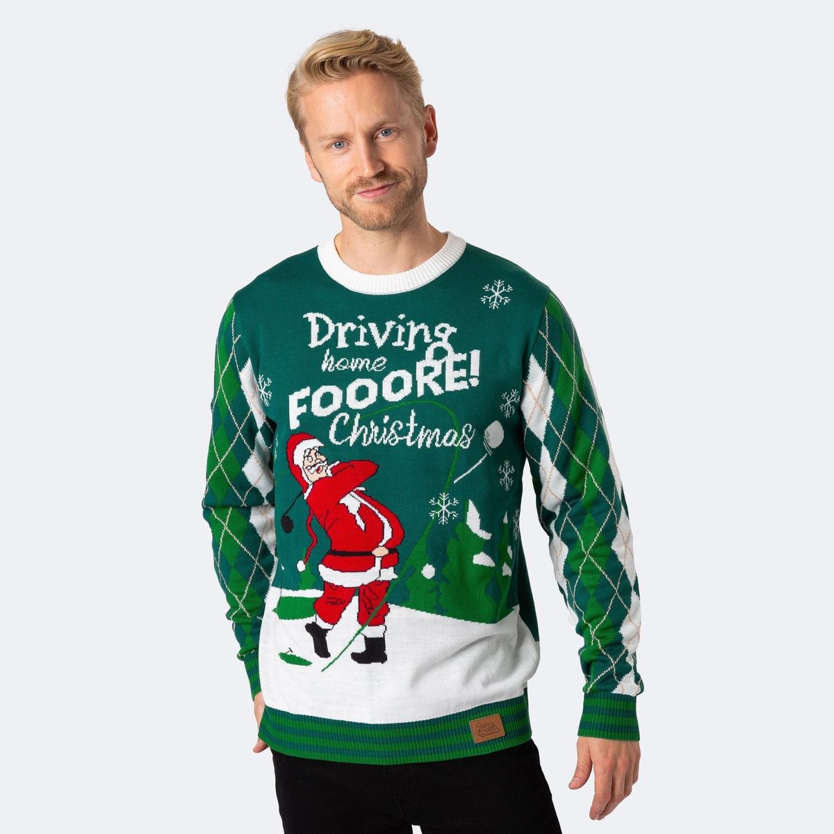 Golferen Julesweater Herre