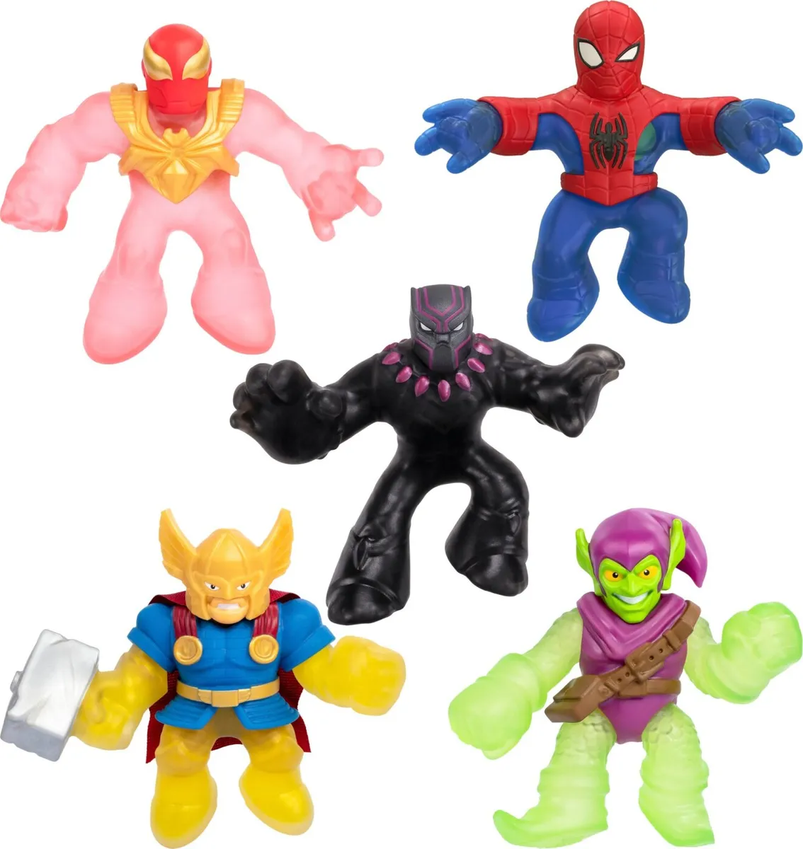 Goo Jit Zu- Marvel Goo Shifters - Assorteret