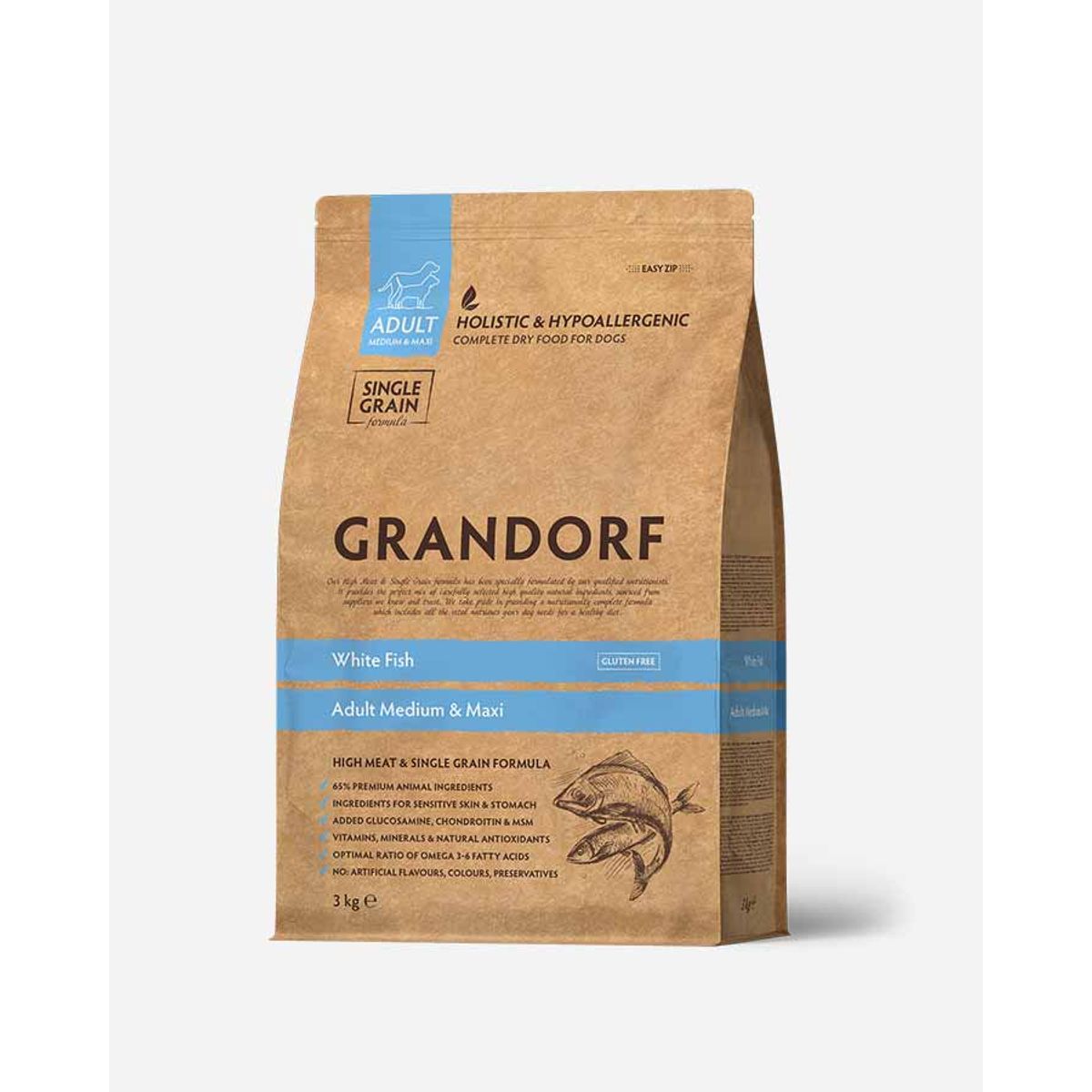 Grandorf Adult - Hvid Fisk - 3kg