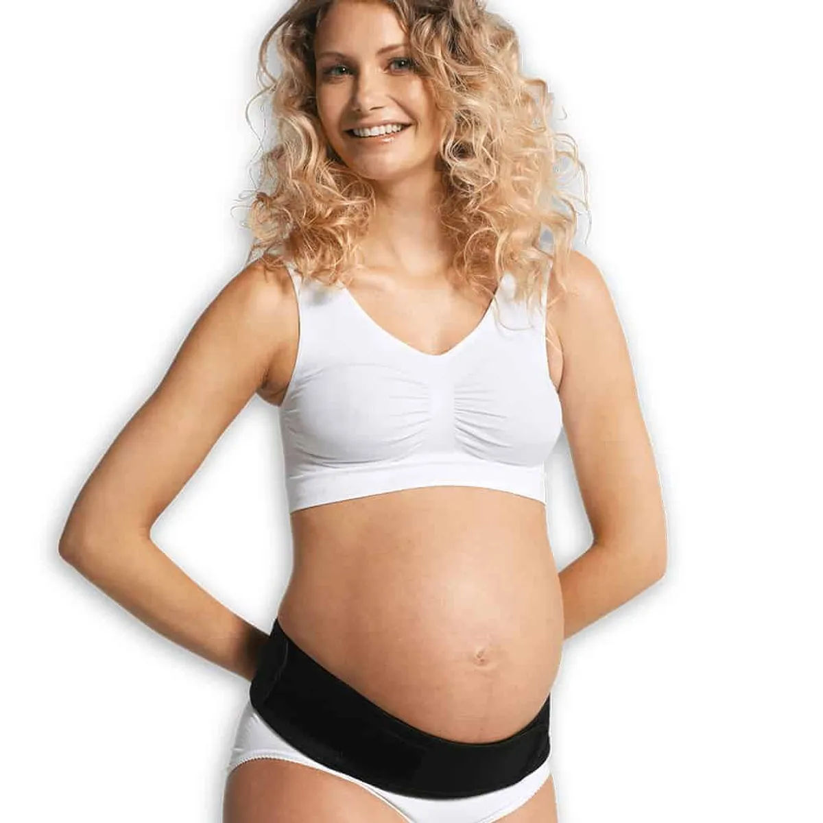 Gravid Support Bælte - Sort - L-xl