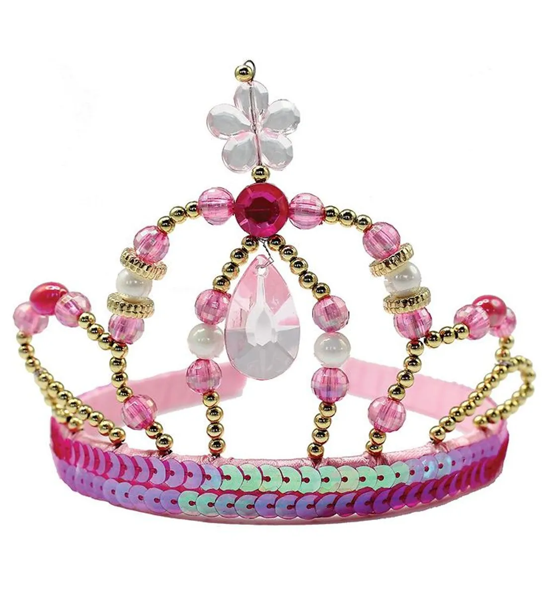 Great Pretenders Udklædning - Fairy Princess Tiara - Pink