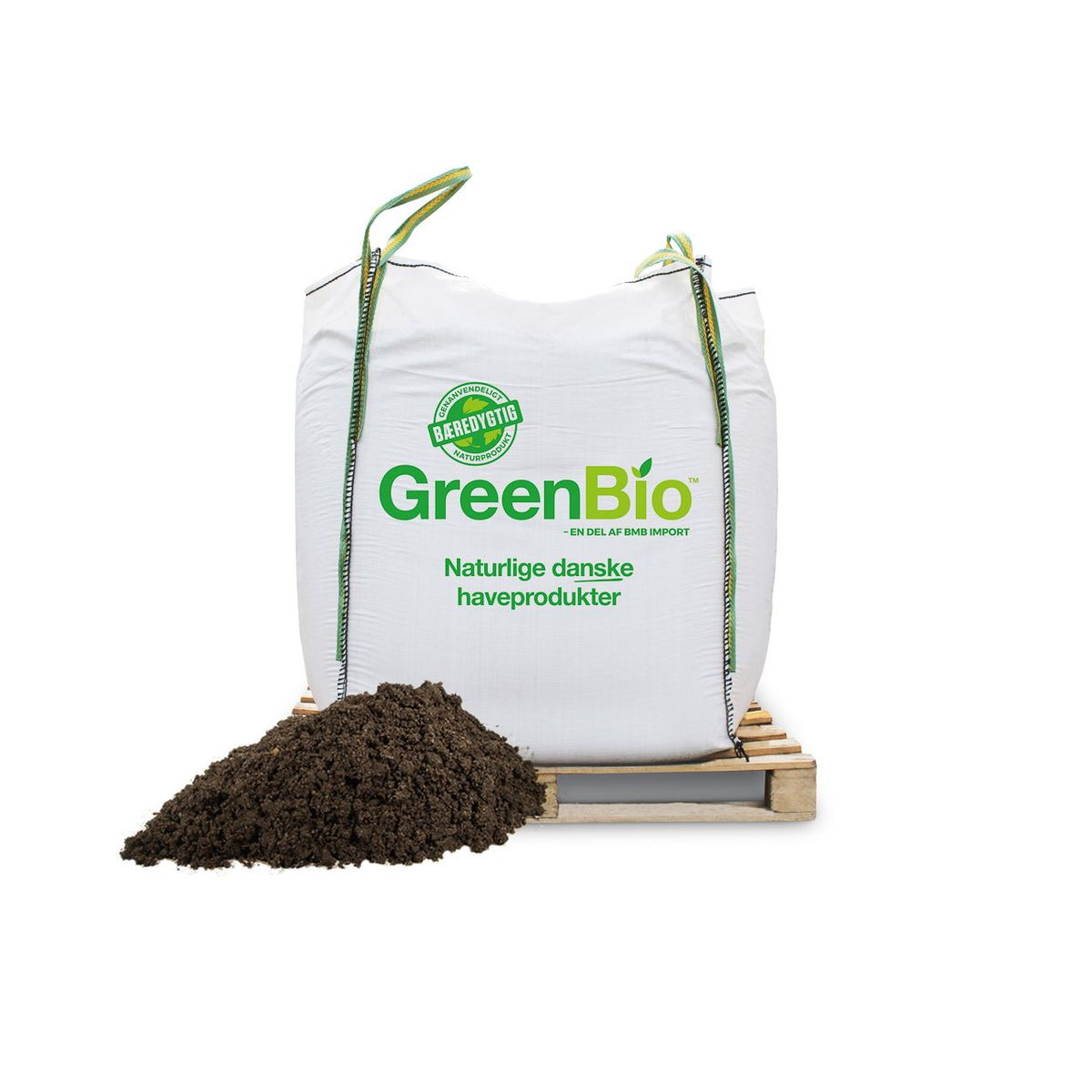 GreenBio Gartnermuld 0-6 mm 1000 liter