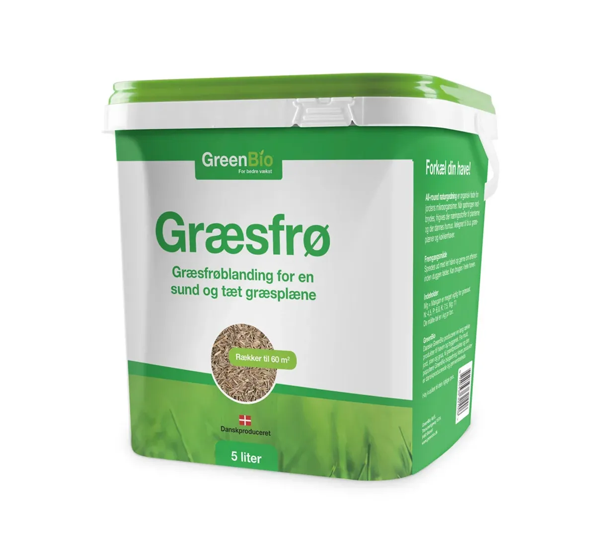 GreenBio Græsfrø - 60 m2