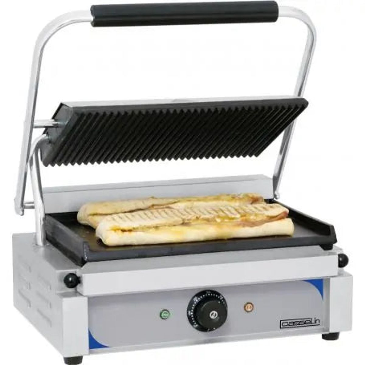 Grill Panini - Rillet top - Glat bund