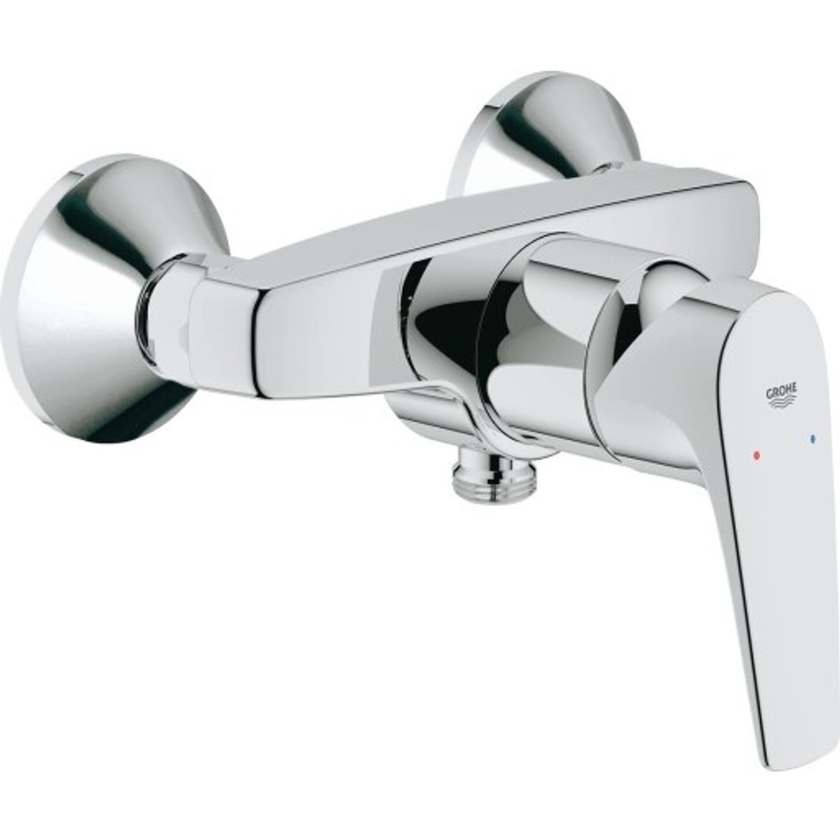 Grohe BauFlow brusearmatur, krom