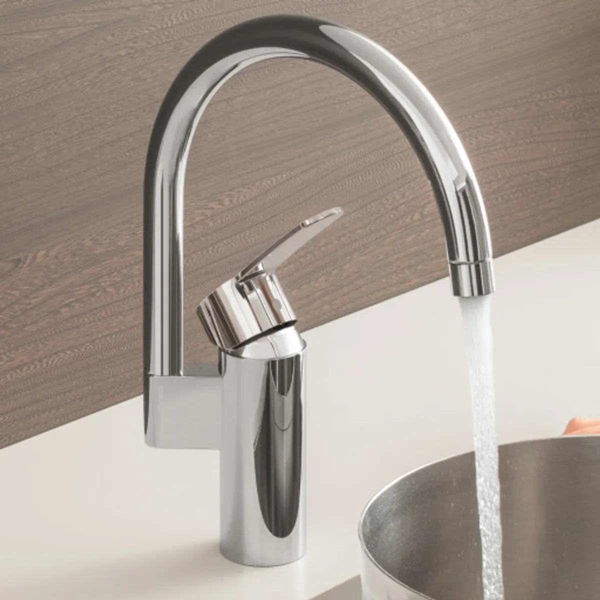 GROHE Eurostyle Cosmopolitan etgrebs Køkkenarmatur, Krom