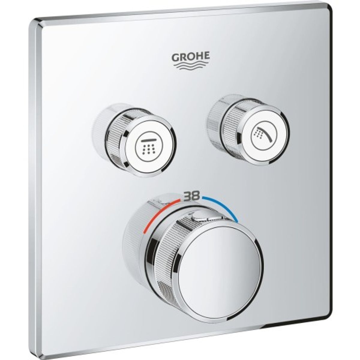 Grohe Grohtherm SmartControl brusearmatur, krom