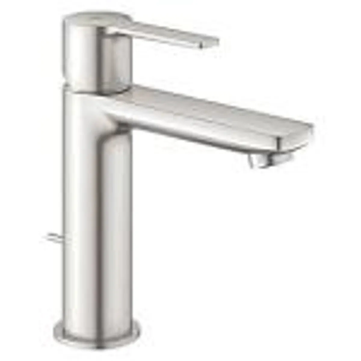 GROHE Lineare håndvaskarmatur S Med bundventil. Supersteel