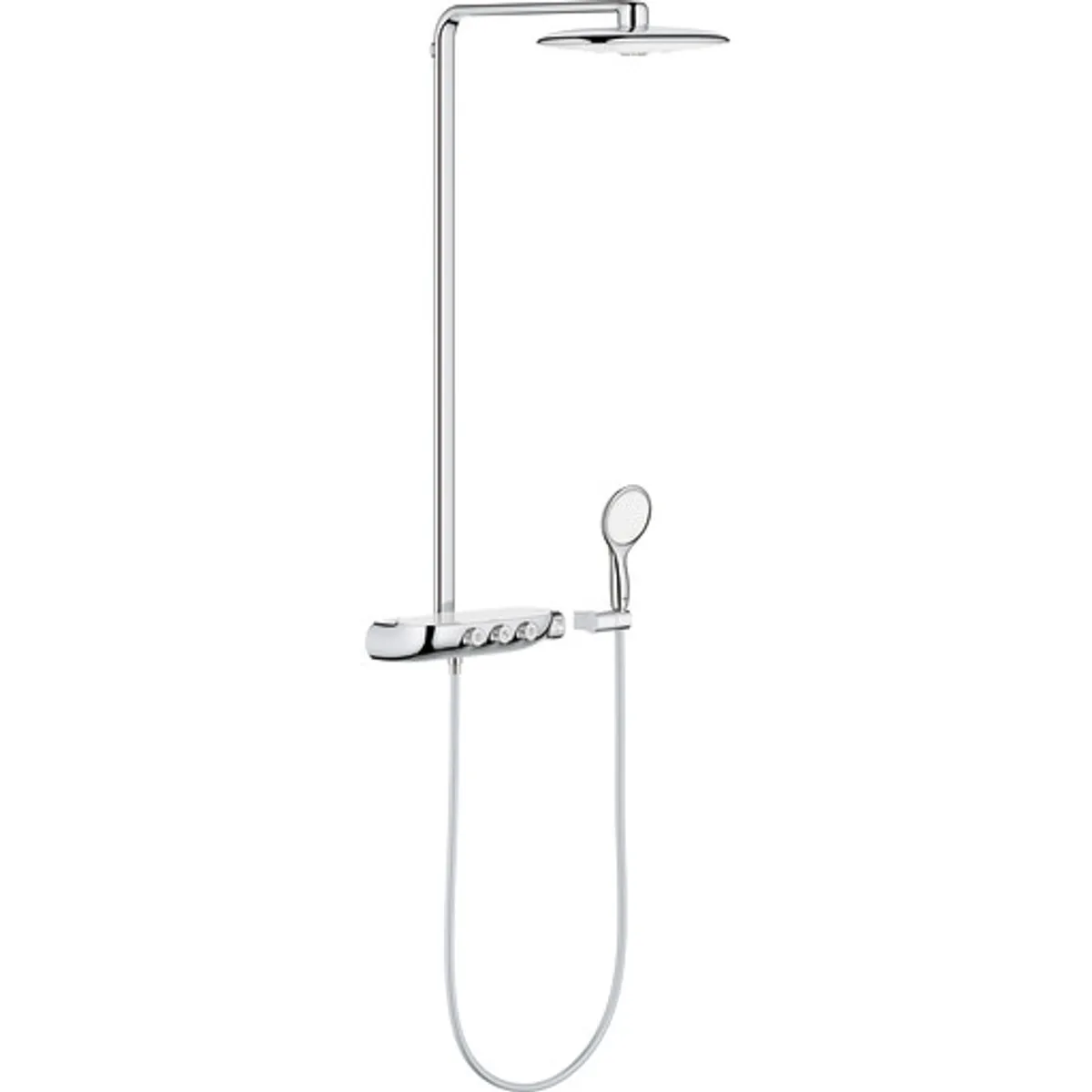 Grohe Rainshower SmartControl 360 Duo brusesæt, hvid