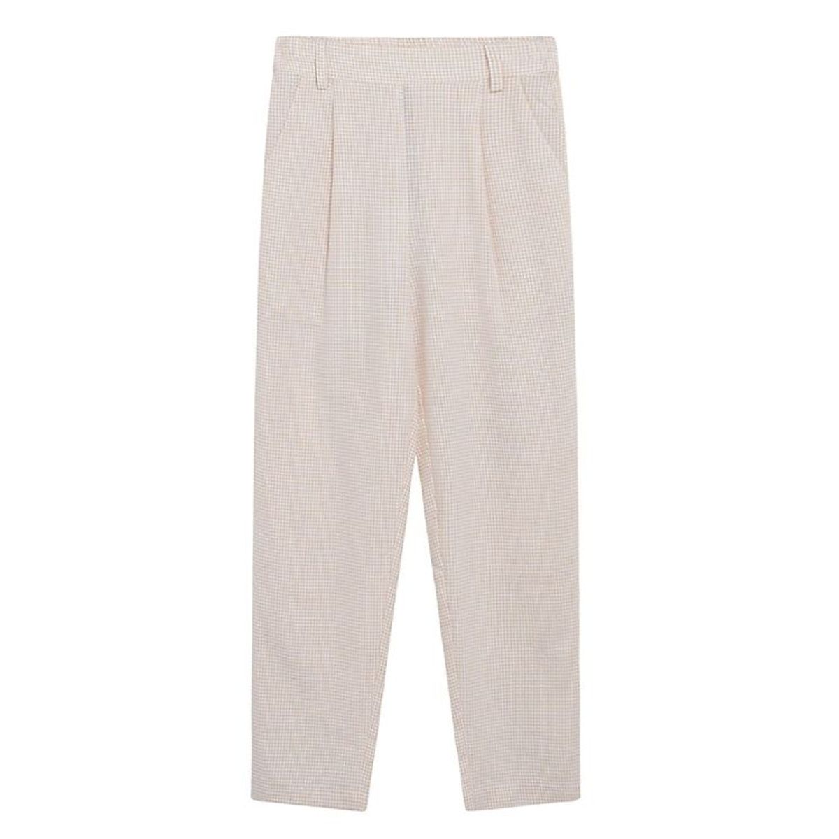 Grunt Bukser - Liv Check Pant - Nature