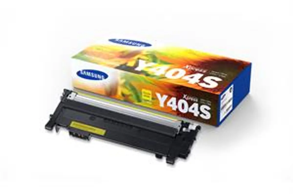 Gul lasertoner - Samsung CLT-Y404S - 1.000 sider