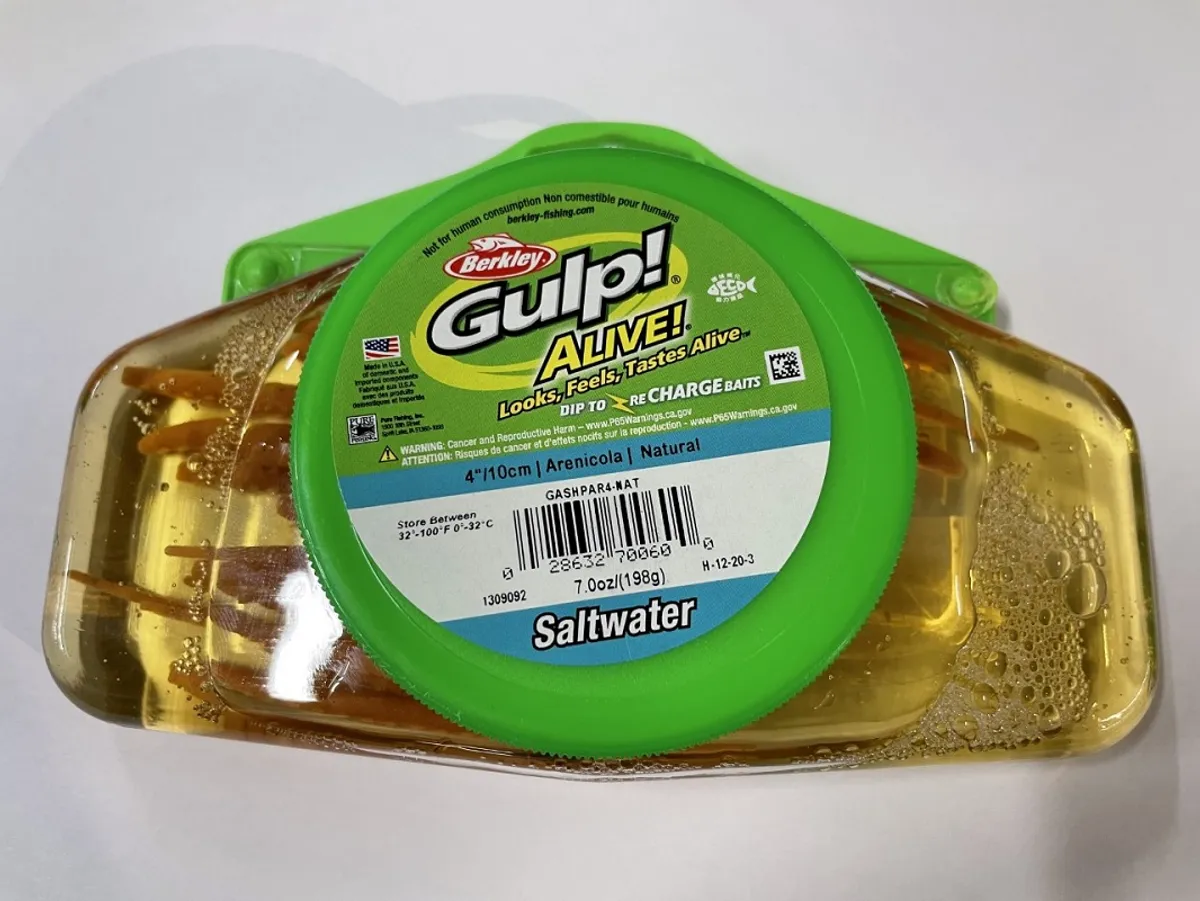 Gulp Alive Sandorm 4" Neutral