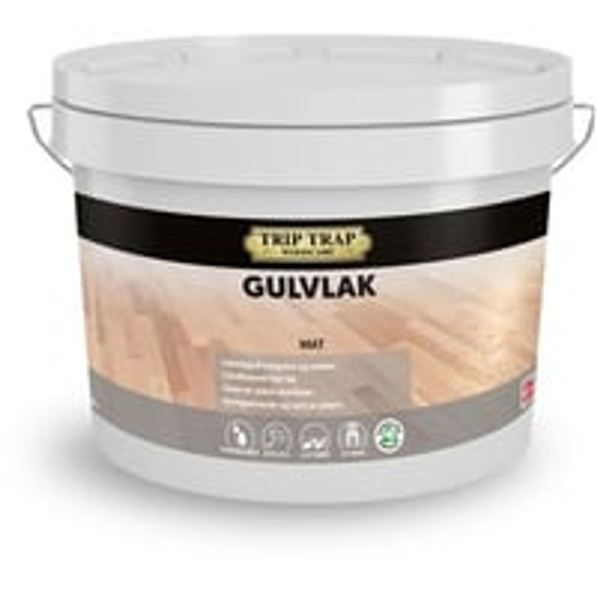 Gulvlak mat 2,5L farvels