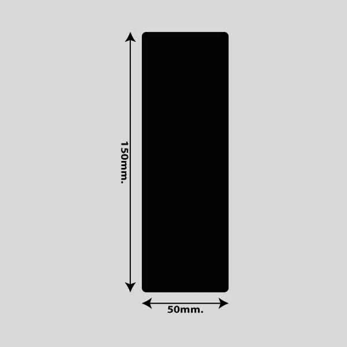 Gulvmarkerings Tape og Symboler. - Blå / Rulle 100mm x 18.3m (1 rulle)