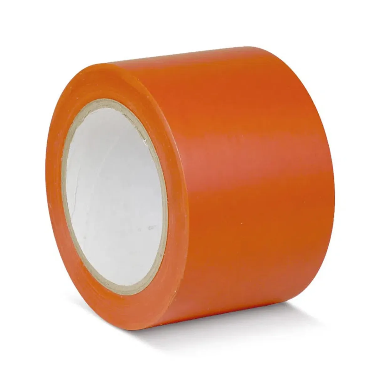 Gulvmarkeringstape - Orange / 75 mm x 33meter