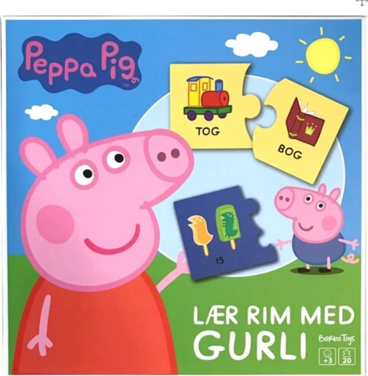 Gurli Gris Spil - Lær Rim