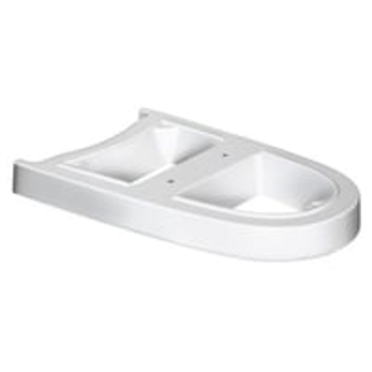 Gustavsberg Nautic sokkel 4 cm. Forhjning til 1510 og 5510 toilet med P-ls