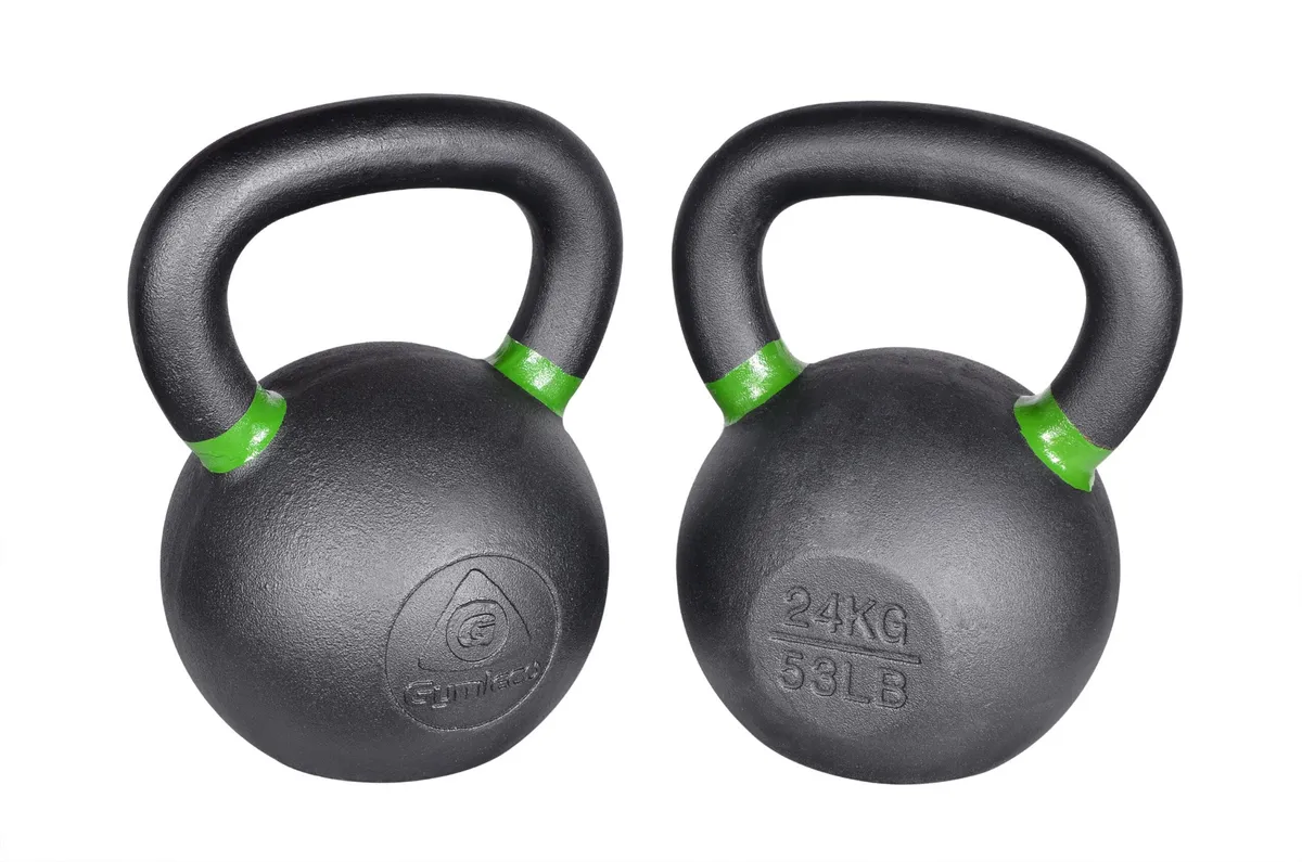 Gymleco Jern Kettlebell 24kg/53LB (1 stk.)