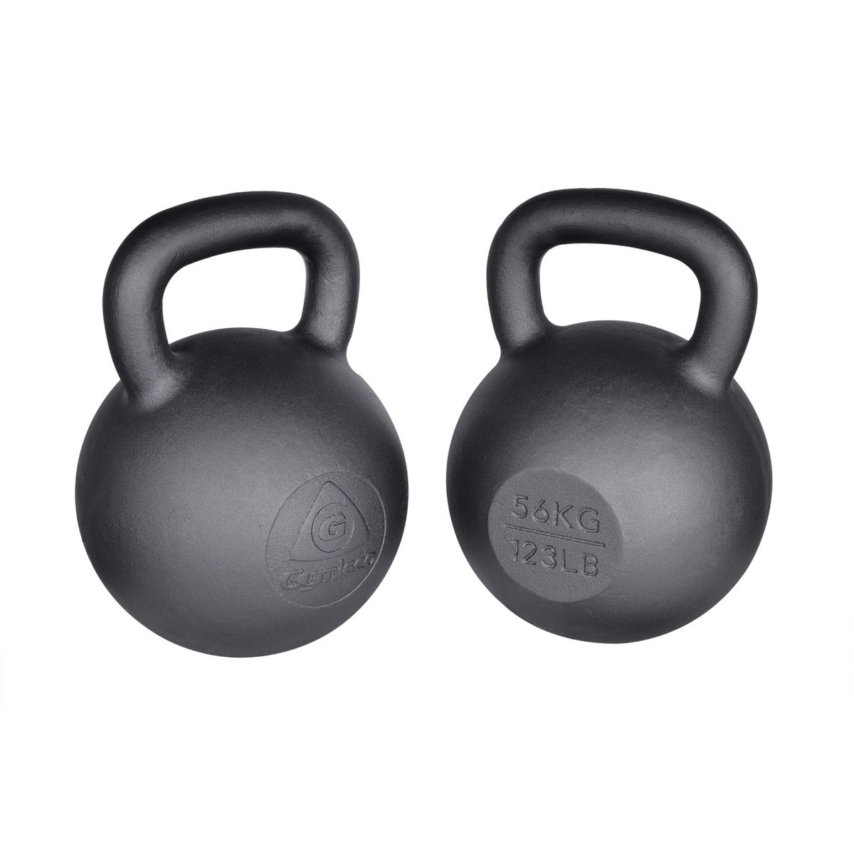 Gymleco Jern Kettlebell 56kg/123LB (1 stk.)