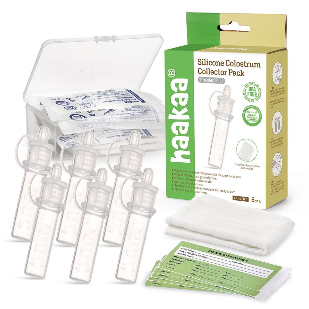 Haakaa Silikone Colostrum Collector set