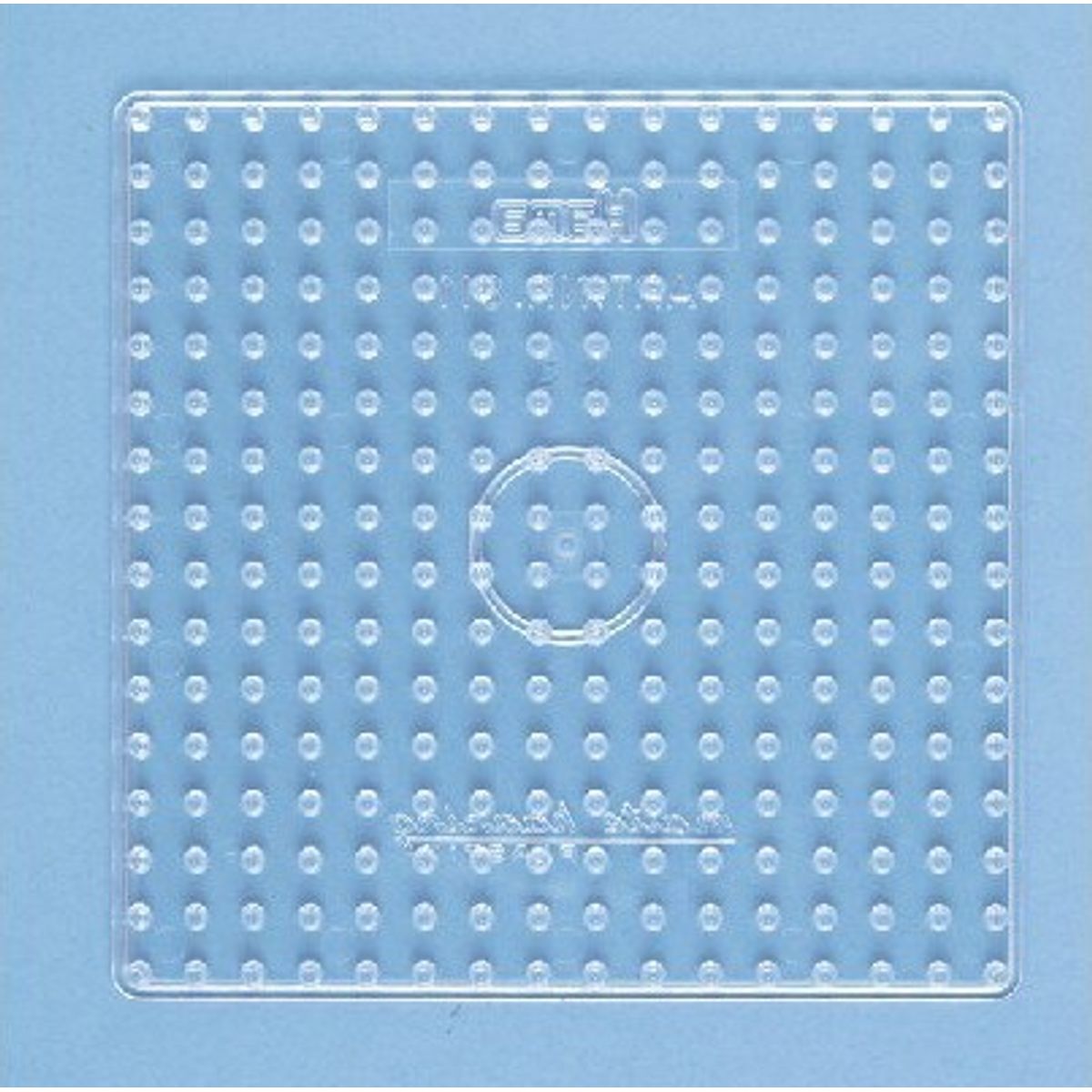 Hama Maxi Perleplade - Firkantet - Transparent - 16x16 Cm - 8214