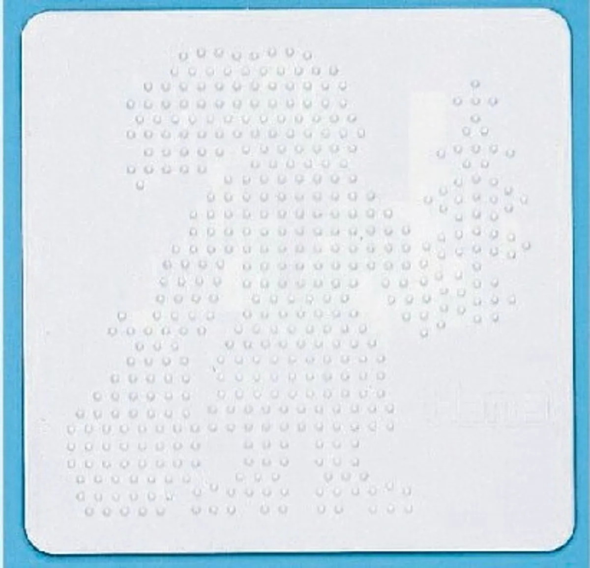 Hama Midi Perleplade - Julemand - 15,5x15,5 Cm - 284