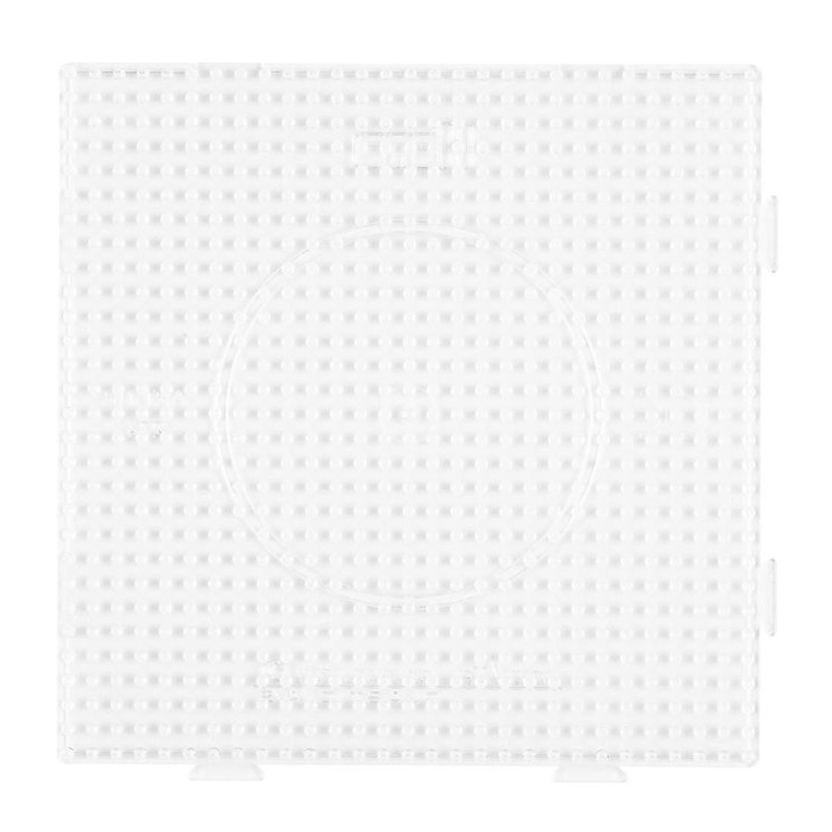 Hama Midi Perleplade - Stor Firkant - Transparent