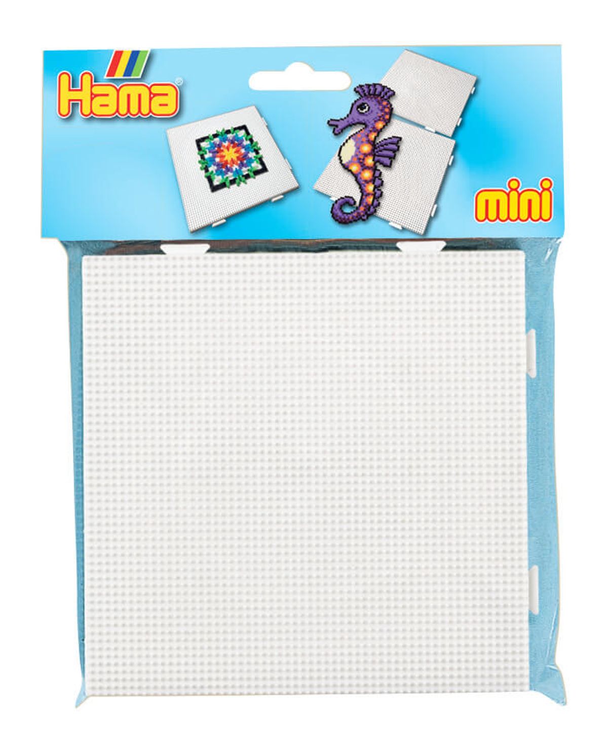 Hama Mini Perleplade - Firkantet 15x15cm - 2 stk